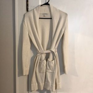 BR Long Open Sweater